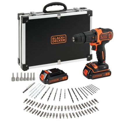 Black&Decker BDCHD18BAFC 2 akkuval akkus ütvefúró-csavarozó