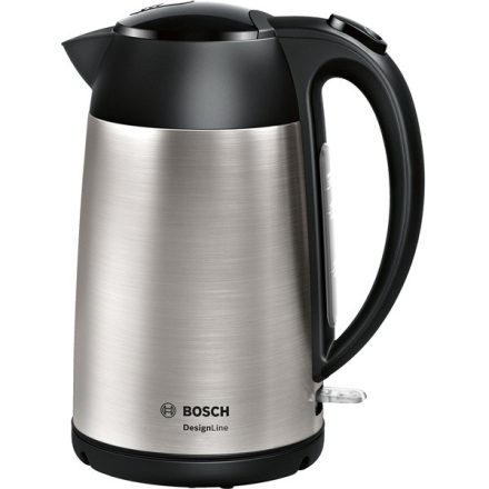 Bosch TWK3P420 DesignLine 1,7L-es ezüst fekete vízforraló