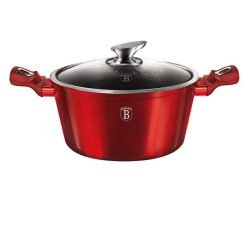   Berlinger Haus BH/1258N  6,1L 28 cm-es burgundi  lábas fedővel