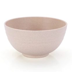   TOO KT-103 5 db-os vegyes színekben búzaszalma műanyag tál szett, 12×6.5 cm
