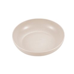  TOO KT-118 10db-os vegyes színekben búzaszalma műanyag kerek tányér szett, 15×15×3cm