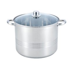   TOO KT-213 11 L-es fazék/lábas fedővel, 26cm-es konyhai rozsdamentes edény
