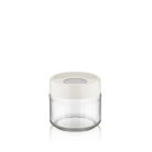 IRIS C-00113 Ring üveg tároló 300ml, fekete, elfántcsont vagy szürke színű