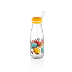   IRIS Macaron üveg palack 720ml, zöld, fukszia, narancs vagy citromsárga színű HN-1774