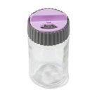 IRIS üveg fűszerszóró tárcsás tetővel 105ml, rózsaszín, lila vagy narancs színű 121072-580