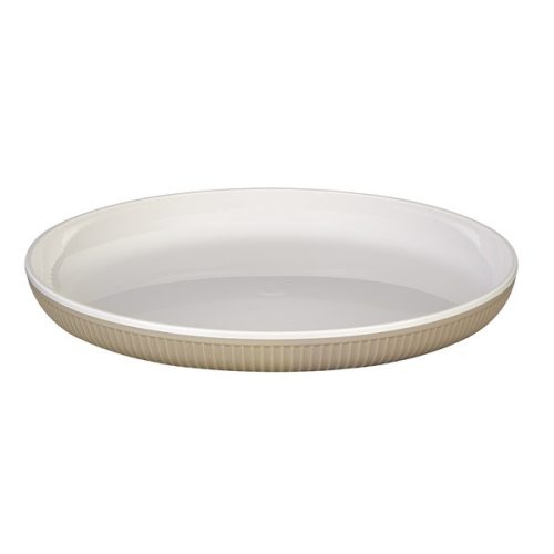 IRIS G-804 SHELL ROUND kétszínű tányér 215mm átmérő 21,5x2,5cm