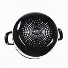 TOO BELLY FARM BLACK 6,2 literes, 24cm átmérő, 15cm magasságú lábas (fazék) üveg fedővel