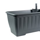 FLAIR 61540 hidrokultúrás antracit 40 cm balkonláda