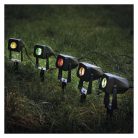 Emos GoSmart 4 darabos, 7 W, RGBIC dimmelhető, WiFi kültéri LED spotlámpa, kezdő készlet