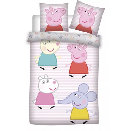 Peppa malac Little Friends gyerek ágyneműhuzat 100×135cm, 40×60