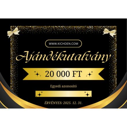 Ajándékkártya 20.000 FT