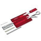 VICTORINOX Swiss Card Classic manikűr készlet, piros