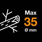 FISKARS PowerGear műanyag fogaskerekes ágvágó, rávágó pengével  (S) L31