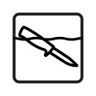 FISKARS Kerti- és horgászkés K40
