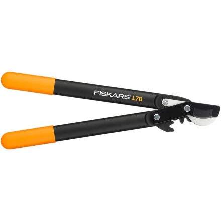 FISKARS PowerGear műanyag fogaskerekes ágvágó, horgos pengével (S) L70