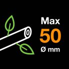 FISKARS SmartFit teleszkópos ágvágó, horgos pengével (M-L) L86