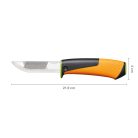 FISKARS Hardware kés épületgépészeti munkákhoz, tokba épített élezővel