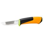FISKARS Hardware kés épületgépészeti munkákhoz, tokba épített élezővel