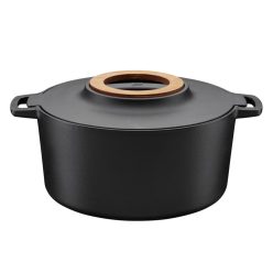 FISKARS Norden öntöttvas lábas, fedővel (6 L)