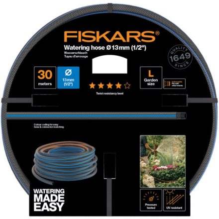 FISKARS Comfort locsolótömlő 13 mm (1/2") 30 m Q4