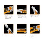 FISKARS CarbonMax Snap-off pengekés (25 mm)
