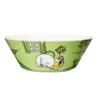 ARABIA Moomin tál 0,3 L, Moomintroll, zöld