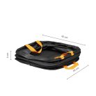 FISKARS Ergo Pop-up kerti gyűjtőzsák S, 73 L
