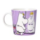 ARABIA Moomin tányér és bögre szett, Snorkmaiden, lila