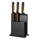 FISKARS Functional Form késkészlet, 5 késsel, műanyag blokkban