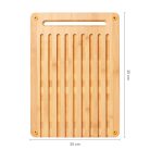 FISKARS Functional Form bambusz vágódeszka kenyérszeleteléshez
