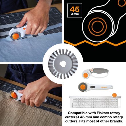 FISKARS recés pótpenge görgős vágóhoz (45 mm)