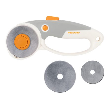 FISKARS görgős vágó váltható pengével (45 mm/60 mm)