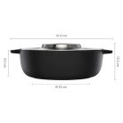 FISKARS Norden öntöttvas grill edény (30 cm)