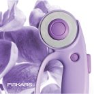 FISKARS Designer görgős vágó (45 mm) lila