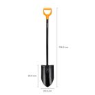 FISKARS Solid Plus hegyes ásó (XL) hosszított nyéllel