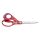 FISKARS FXI általános olló (21 cm) Taika, piros