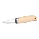 FISKARS Norden fafaragó kés, bőr tokkal