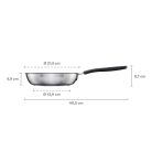 FISKARS Functional Form serpenyő (20 cm) kerámia bevonattal