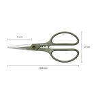 FISKARS Urban Gardening virágvágó olló tárolóval