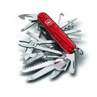 VICTORINOX Swiss Army Swiss Champ zsebkés, áttetsző piros