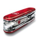 VICTORINOX Swiss Army Huntsman Lite zsebkés, áttetsző piros