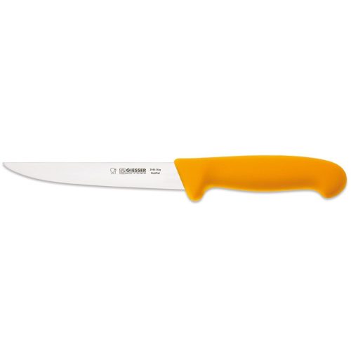 GIESSER csontozókés (15 cm) ívelt, normál, sárga