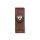VICTORINOX bőr tok, 102 mm, barna