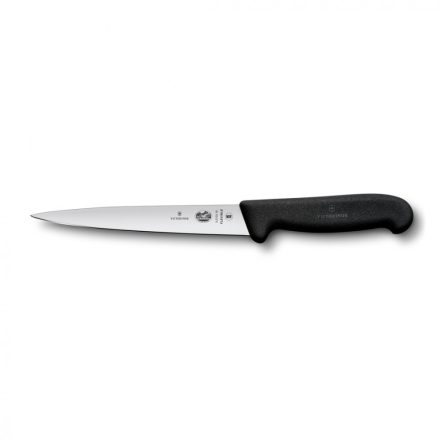 VICTORINOX Fibrox filézőkés, flexibilis pengével (20 cm) egyenes, vékony