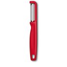 VICTORINOX univerzális hámozó, fogazott pengével, piros