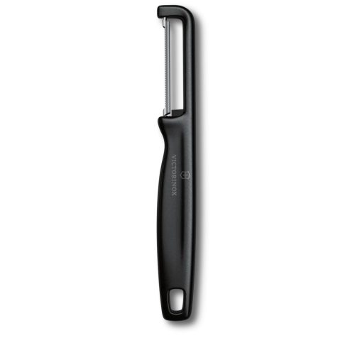 VICTORINOX univerzális hámozó, fogazott pengével, fekete