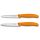 VICTORINOX Swiss Classic késkészlet (10 cm) 2 részes, narancssárga