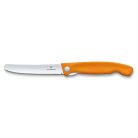 VICTORINOX Swiss Classic összecsukható paradicsomszeletelő kés (11 cm) narancs