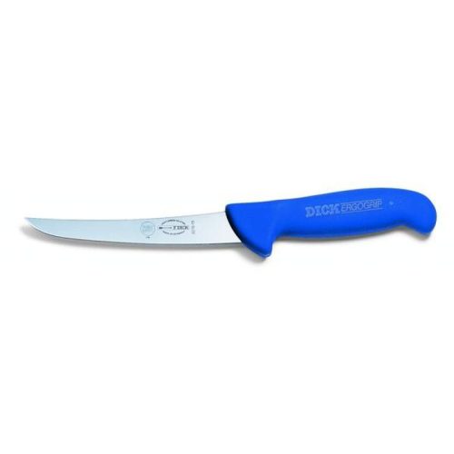 DICK ErgoGrip csontozókés, skandináv változat (15 cm) ívelt, normál, kék