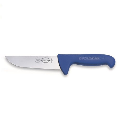 DICK ErgoGrip szeletelőkés (15 cm) merev, egyenes, kék